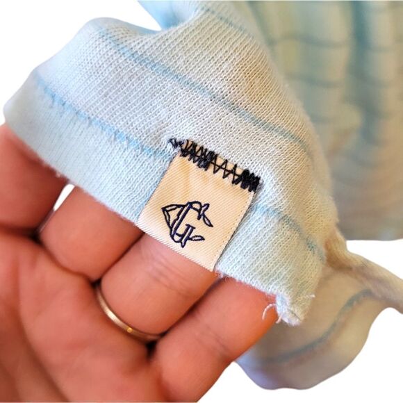 Grayers Light Blue Striped Lightweight Polo - Picture 4 of 7